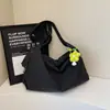 Bolsa de Lona para Mujer, Bolso Cruzado Estilo Coreano Estilo Perezoso, Gran Capacidad para Viajes Casual Versátil Almacenamiento Hombro Deportivo Bolso Mensajero