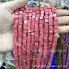 Cuentas Cuadradas Naturales Cristal Ágata Piedra Cuentas Sueltas Cuadrado de Ángulo Recto Cuentas Cubo de Azúcar Accesorios para Joyería DIY