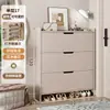 Zapatero ultrafino, pequeño y estrecho, para uso doméstico, mueble de almacenamiento para entrada, montado en la pared, nuevo modelo 2026, zapatero popular