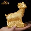 Fábrica 12 ornamentos do Zodíaco conjunto completo de 12 zodíaco Rato Boi Tigre Coelho Dragão Cobra Cavalo Ovelha Macaco Galo Cão Porco artesanato móveis