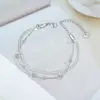 Aço Titânio CompletoAtacado Transfronteiriço de Novo Luxo LeveBanhado a Ouro 18K Não Desbota Elegante Estilo Ins Colar de Alta Qualidade para Mulheres