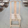 Atacado Novo estilo chinês cadeira de encosto único cadeira de jantar de madeira branca cadeira de lazer mesa redonda de madeira maciça e cadeira mesa de jantar e cadeira embrião branco chá