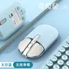 Mouse sem fio M203 Gato Tigre Bluetooth modo duplo silencioso computador de mesa escritório portátil moda mouse recarregável