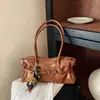 Bolsa de axila de gran capacidad para mujer, nuevo modelo 2026, bandolera retro de moda y elegante para el día a día, bolso de mano versátil de nicho