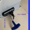 Motor abridor de puerta de patio de ocho caracteres eléctrico automático de doble hoja con apertura basculante control remoto