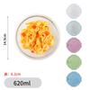 Caja de Almuerzo de Vidrio Caja Bento Recipiente para Conservar Frescura Caja Sellada Caja de Almuerzo Caja para Conservar Frescura Puede Entrar al Microondas Recipiente de Vidrio Caja para Frutas