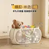 Cesta de Almacenamiento de Juguetes para Niños Sala de Estar Gran Capacidad Gabinete de Almacenamiento de Muñecos de Peluche Bolsa Colgante para Baño Cubo Portátil Cesta de Almacenamiento
