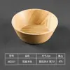 Vajilla para olla caliente de melamina, plato para brochetas con imitación de veta de madera, plato de exhibición para buffet de verduras, olla caliente pequeña giratoria, uso comercial en restaurantes