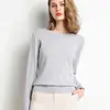 Atacado do Fabricante Suéter de Tricô Gola Alta Outono e Inverno Feminino Gola de Pelo Versátil Suéter Slim para Usar por Baixo