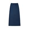 Relajación Perezosa Traje Holgado para Mujer Primavera y Otoño Estilo Coreano Cuello en V Profundo Top de Manga Larga Falda Adelgazante Conjunto de Dos Piezas