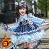 Vestido de Invierno para Niña 26 Estilos Nuevos Disfraz de Conejo Policía Vestido de Felpa Infantil Vestido Lolita Princesa para Niña
