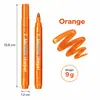 Set de Marcadores de Pintura Metálica con Punta Dura para Retoques, Marcador de Graffiti para DIY, Marcador para Colorear