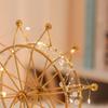 Roda gigante de céu estrelado, material artesanal faça você mesmo, enfeites criativos de luz noturna para mesa, decoração de quarto de menina com coração