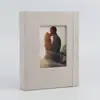 Álbum de fotos estilo inserto de bolsillo transparente para 208 tarjetas, 7 pulgadas, 6 pulgadas, 3 pulgadas, cubierto de tela, Amazon transfronterizo, álbum de tarjetas de boda, álbum Polaroid