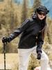 Chaqueta Soft Shell para Exteriores para Hombre, Chaqueta con Capucha Forrada de Polar para Otoño e Invierno, Chaqueta Impermeable y Cortavientos para Montañismo para Mujer, Chaqueta para Montañismo al Aire Libre