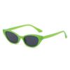 2023 nuevo transfronterizo chica popular personalidad montura pequeña hip hop gafas de sol Europa y Estados Unidos venta caliente retro disco ojo de gato gafas de sol mujer