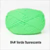 Yi Mian Fio de Algodão Leite de 4 Cabos Lã Média-grossa Novelo Crochê Sapatos Boneca Suéter Tricotado à Mão diy Pacote de Material