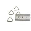 Hebilla Triangular de Acero Inoxidable 304 Lista para Usar del Fabricante Gancho Metálico para Maleta Hebilla de Cable Abierta Cerrada de Línea Única