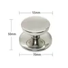 Accesorios Universales para Asas de Tapa de Olla de Cocina Adecuados para Asas de Olla, Acero Inoxidable Anti-quemaduras Sartén, Tapa Superior para Tapa de Olla de Leche