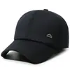 Boné de Bico de Pato Quente com Veludo Plus para Outono/Inverno Masculino para Homens de Meia-Idade e Idosos Avô Velho Espessado Proteção contra Frio Proteção de Orelha Boné de Basebol