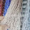 Cuentas de cristal para pastel redondas de 4 mm, obleas, doble vidrio plano, accesorios para joyería hechos a mano, aretes, collar, pasador, diadema DIY