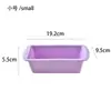 Molde de Silicona para Tostadas Transfronterizo Herramientas de Panadería Domésticas para Cocina Resistente a Altas Temperaturas Molde Cuadrado para Pasteles Listo para Horno Stock