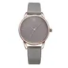 Shengke SK Nuevo Estudiante Simple Casual Tendencia de Moda Cuarzo Correa de Fibra de Agua Reloj Redondo