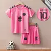 2425 Copa de Europa Selección Nacional Club Niños Conjunto de Uniforme de Fútbol C Ronaldo Riad No. 7 Camiseta de Secado Rápido de Manga Corta