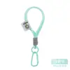 Llavero de Cuerda Trenzada de Nylon Lanyard Mosquetón para Hombres y Mujeres Cuerda de Mano para Pareja Colgante de Bolsa Llavero Popular para Coche