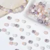 Cuentas redondas de cristal de colores candy de 8 mm y 10 mm para pulseras DIY hechas a mano y accesorios para correa de teléfono materiales