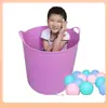 Bañera para Niños Tamaño Extra Grande Cubo de Baño para Niños Mayores, Cubeta de Plástico Espeso para Baño de Bebé