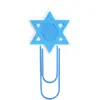 Serie Transfronteriza de Hanukkah Libros de Dibujos Animados Marcadores de Página Clip de Papel Lindo Suministros de Oficina Clips de Paginación Grandes Clips de Papel