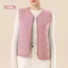 Colete de Lã Masculino Outono e Inverno Yu Zhaolin Colete Externo Espesso com Pelúcia Feminino Colete Térmico à Prova de Vento Colete Pão Masculino