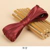 Tira de Dobladillo Hengmeihe Cheongsam Tela de Satén 0.85cm Monocromática 60% de Descuento Tira de Ribete Seda Simulada Sin Planchado Accesorios para Mujer