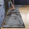 Tapete de Cocina Antideslizante a Prueba de Aceite Libre de Limpieza Absorbente Tapete para Pies Alfombra Resistente a la Suciedad Tapete de Puerta de Barro Diatomeáceo pvc