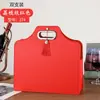 Bolsa de regalo para vino tinto, caja de embalaje para vino tinto, caja de regalo para vino, personalizable con impresión, adecuada para dos botellas, caja de alta gama, diseño universal