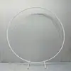 Arco de Marco Circular de Hierro para Bodas Más Vendido Transfronterizo Arco de Flores con Globo de un Solo Poste Decoración Popular para Escenario de Cumpleaños