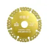 Disco de Corte Soldado a Laser com Diamante para Metal, Liga Metálica, Vergalhão, Lâmina para Esmerilhadeira Angular, Lâmina de Serra para Aço Inoxidável