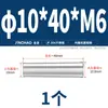Pasador Cónico de Rosca Interna Super Acero Inoxidable 304 Dorado 1:50 Pasador Cónico Gb118 Pasador de Posicionamiento 5/6/8/10/12