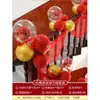 Decoração de Casamento Corrimãos de Escada, Adereços de Decoração de Quarto de Casamento, Véus de Casamento, Decoração de Quarto de Casamento, Conjunto de Bandeiras Onduladas para Escada