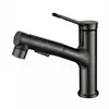 Torneira de Lavatório para Comércio Exterior para Banheiro e Cozinha, Torneira Extensível para Lavatório, Torneira Extensível Quente e Fria para Banheiro