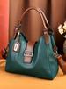 2025 Bolso Nuevo de Moda Retro Europeo y Americano Xidi Paul Bolso Media Luna Bolso Baguette Bolso de Hombro Cruzado Compartimento de Gran Capacidad Bolso para Mujer