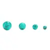 Cuentas Sueltas de Turquesa Sintética Accesorios para Joyería DIY Cuentas Redondas Estrella y Luna Accesorios de Bodhi Pulsera de Porcelana de Alta Densidad Venta al por Mayor