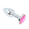 Tapón Anal de Metal para el Hogar Grande al por Mayor de Acero Inoxidable Anal Anal Gay Tapón Anal Erótico para Adultos Suministros Eróticos Sm