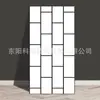 Adesivos de Parede Azulejo Imitação Textura Mármore Placa Alumínio-Plástico Impermeável Anti-incrustante Sem Cola Papel de Parede Autoadesivo Decoração de Parede de Banheiro