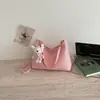 Bolso tipo cubo liso de moda y versátil para mujer, elegante y chic para el uso diario, bolso de hombro para ir al trabajo