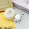 Molde Pequeno de Pinça de Nariz Silicone Animal de Desenho Animado Gato Bolinho Miffy Gesso Vela DIY Molde de Cola