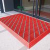 Tapete de Piso ao Ar Livre Tapete de Porta de Boas-vindas Exterior Remoção de Poeira Impermeável Exterior Plástico Antiderrapante Porta de Entrada Tapete de Pé Comercial