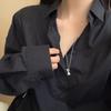 Pendientes de Martillo de Arena con Forma de Gota de Agua de Diseño de Nicho 2024 Nuevo Estilo Pendientes de Lujo Ligero Personalizados Collar