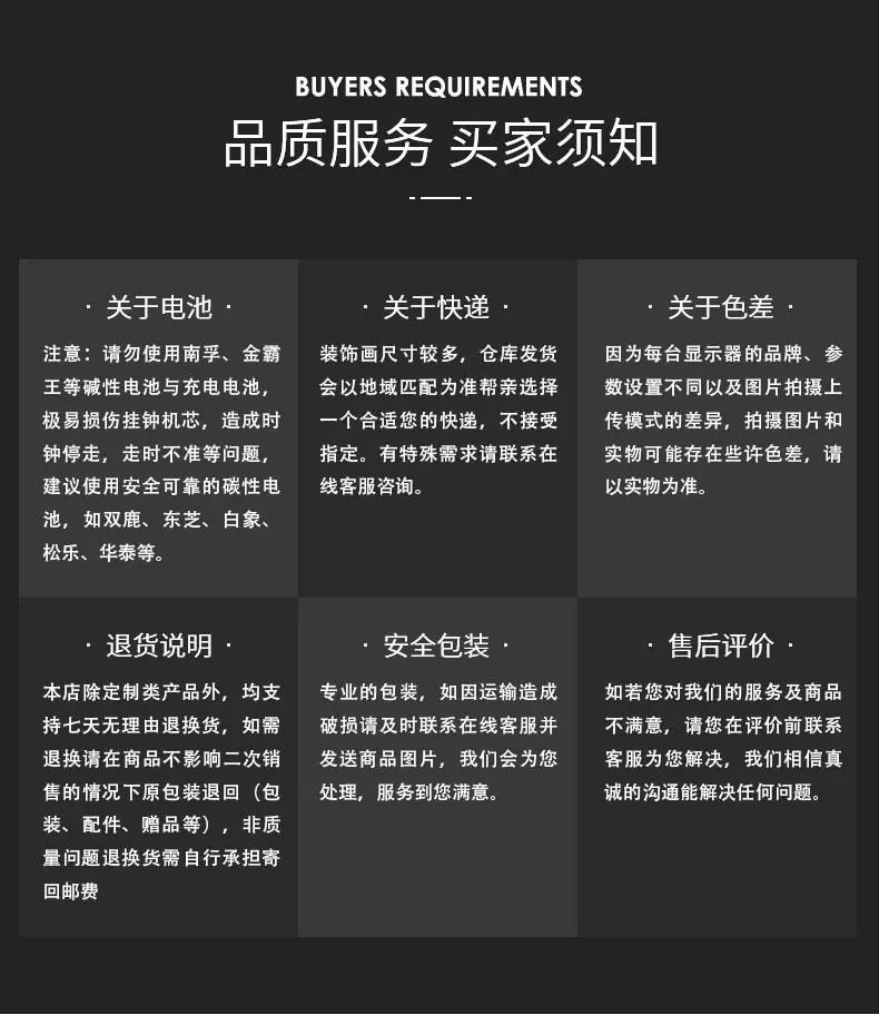 买家须知